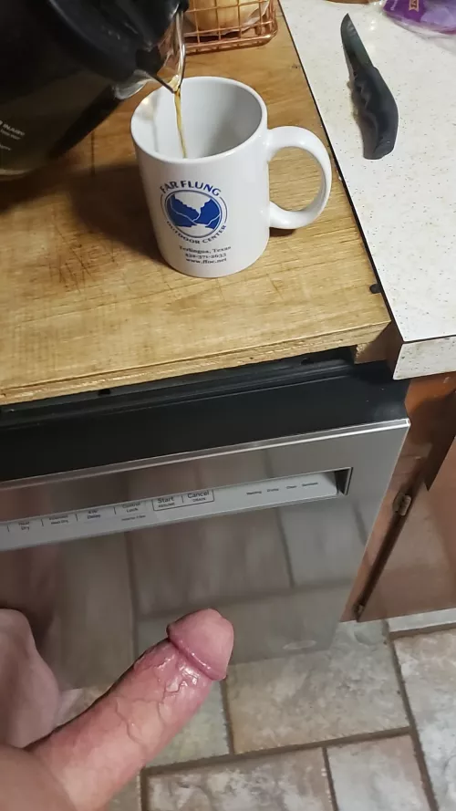 first cup today