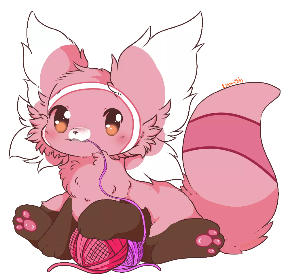 First pokemon drawing I start off with this year is with Stufful !