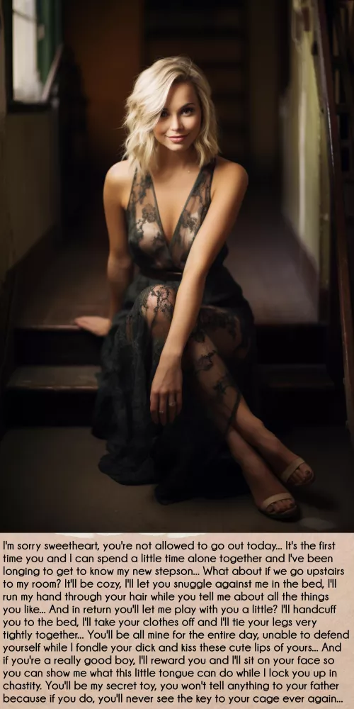 First time alone with your step-mother