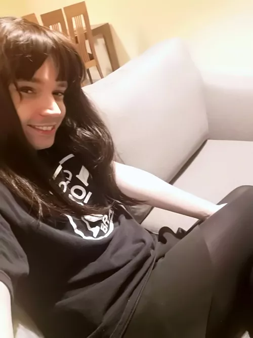 First time showing my face but felt kinda cute 😋🥰