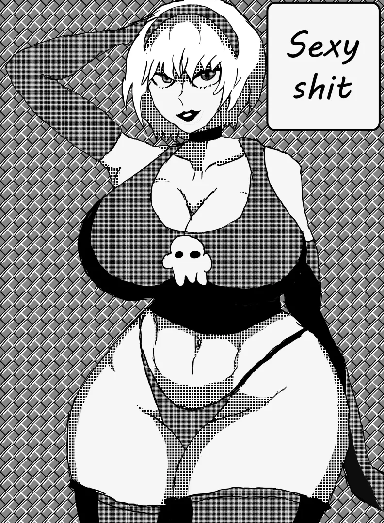 First time trying to draw something in actual manga style. Somehow ended like this. Looks kinda neat, IMO