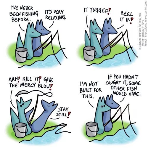 Fishing (FoxesInLove)