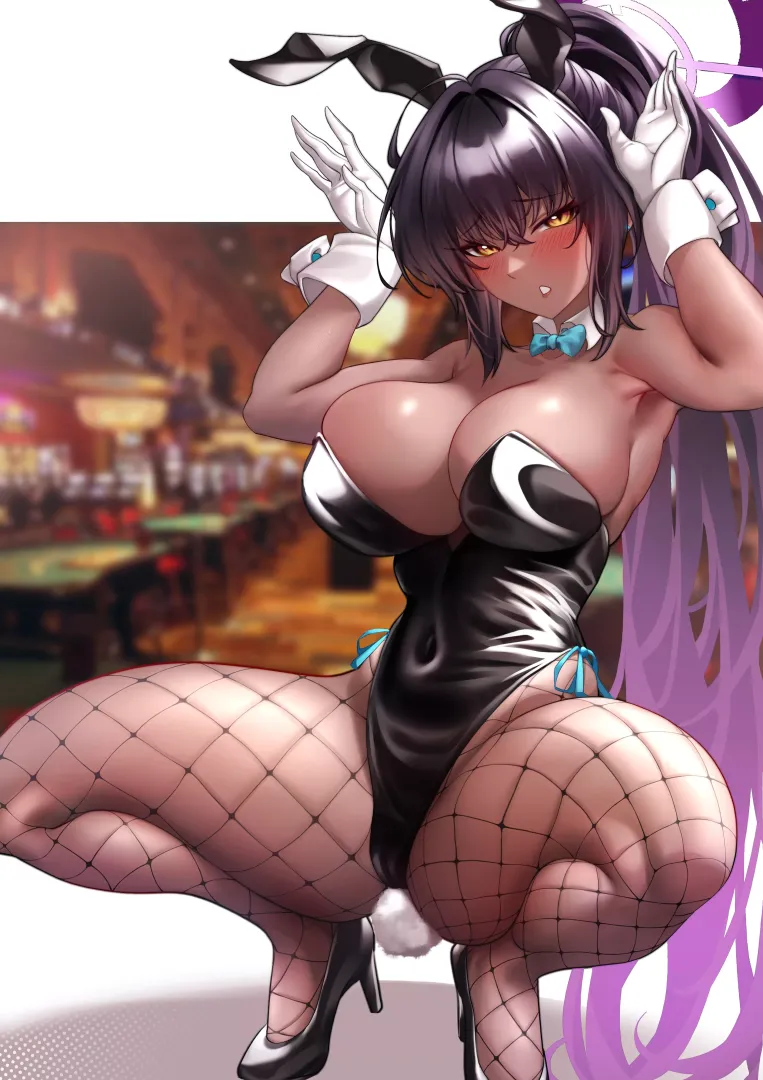 Fishnet Bunny KARIN [Blue Archive]