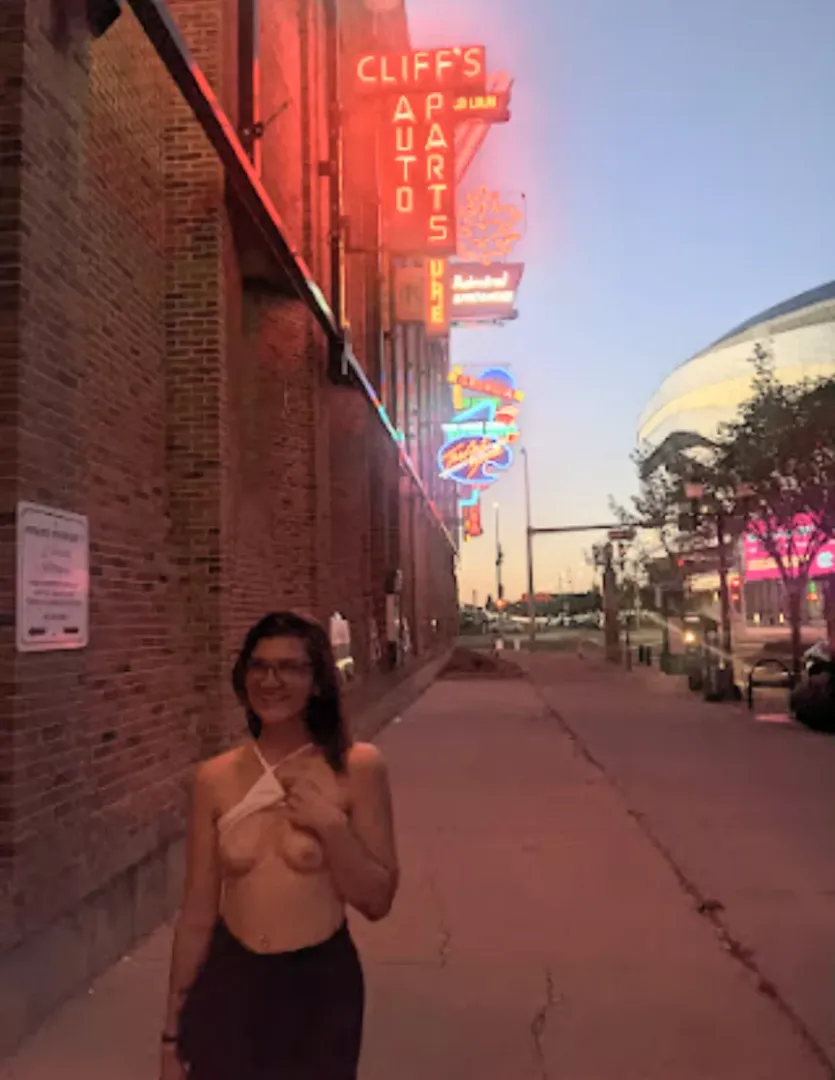 Flashing downtown