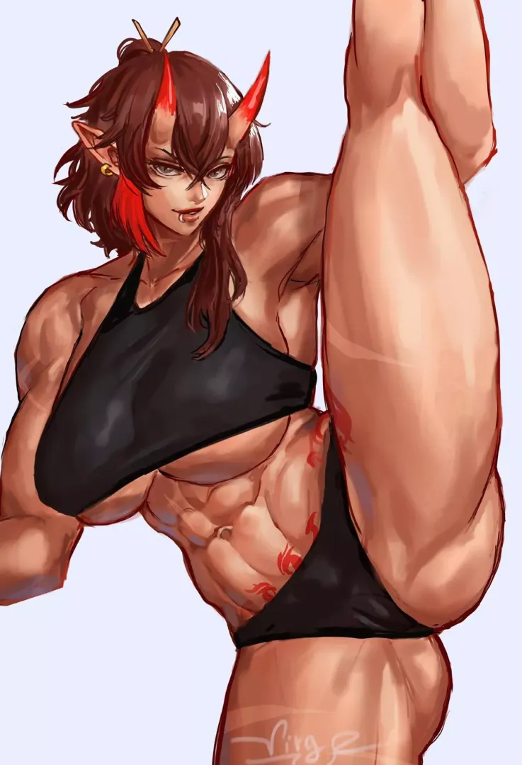 Flexible AND muscular? Ain’t that just perfect?
