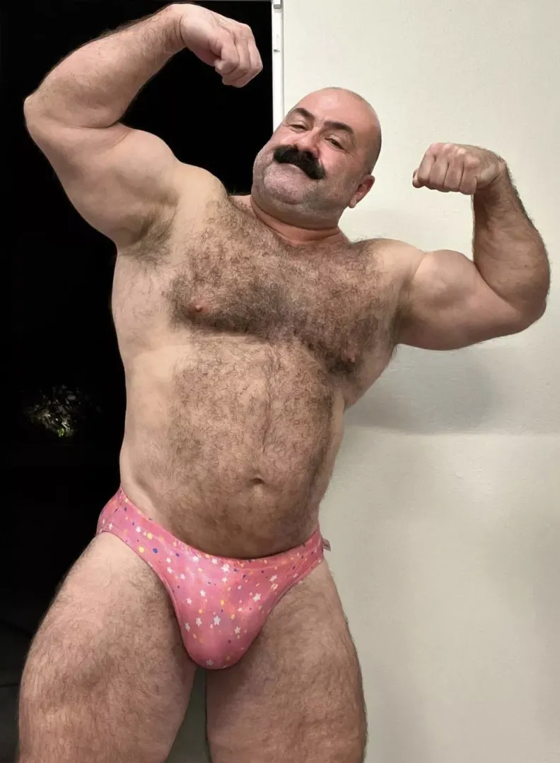 flexing beef