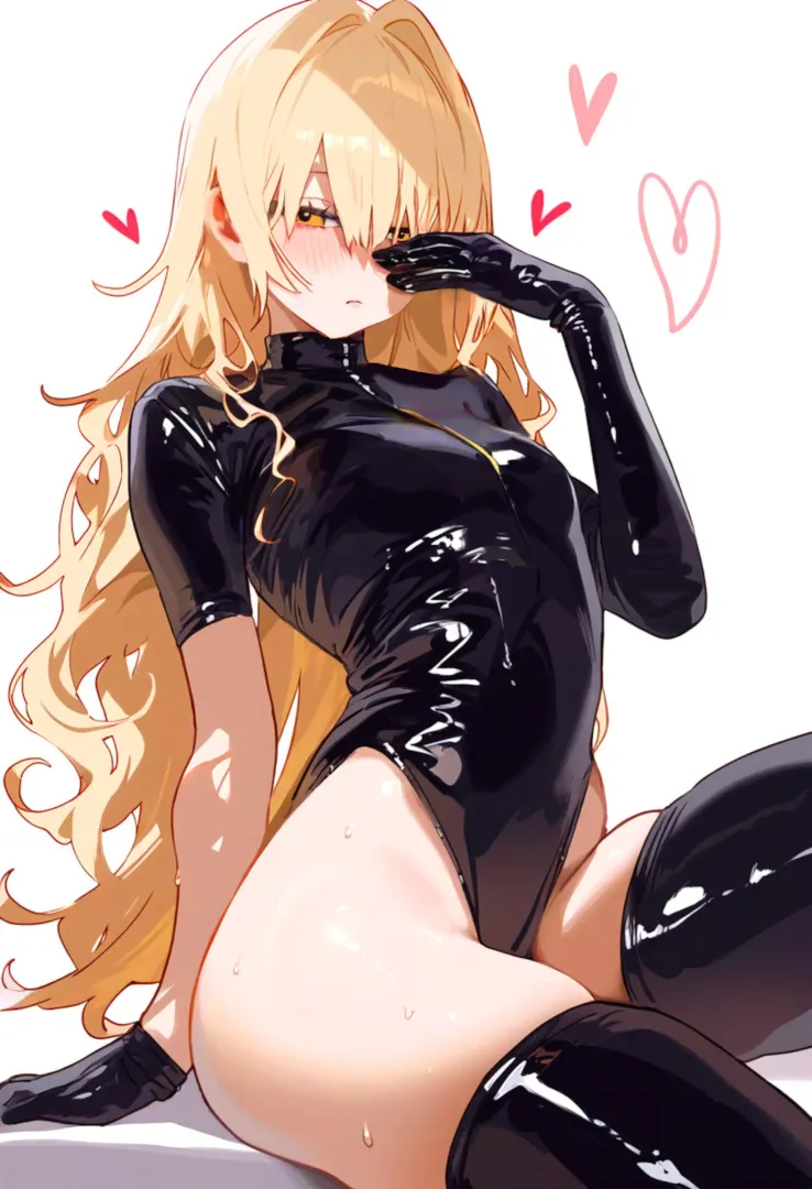 Flustered Blonde 