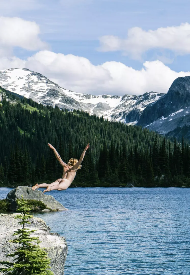 Flying into the mountains
