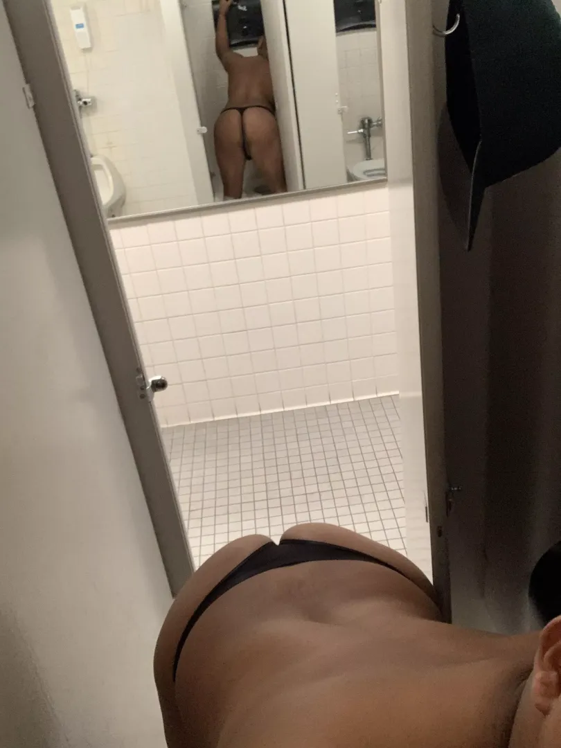 Follow me to the restroom for a smooth surprise