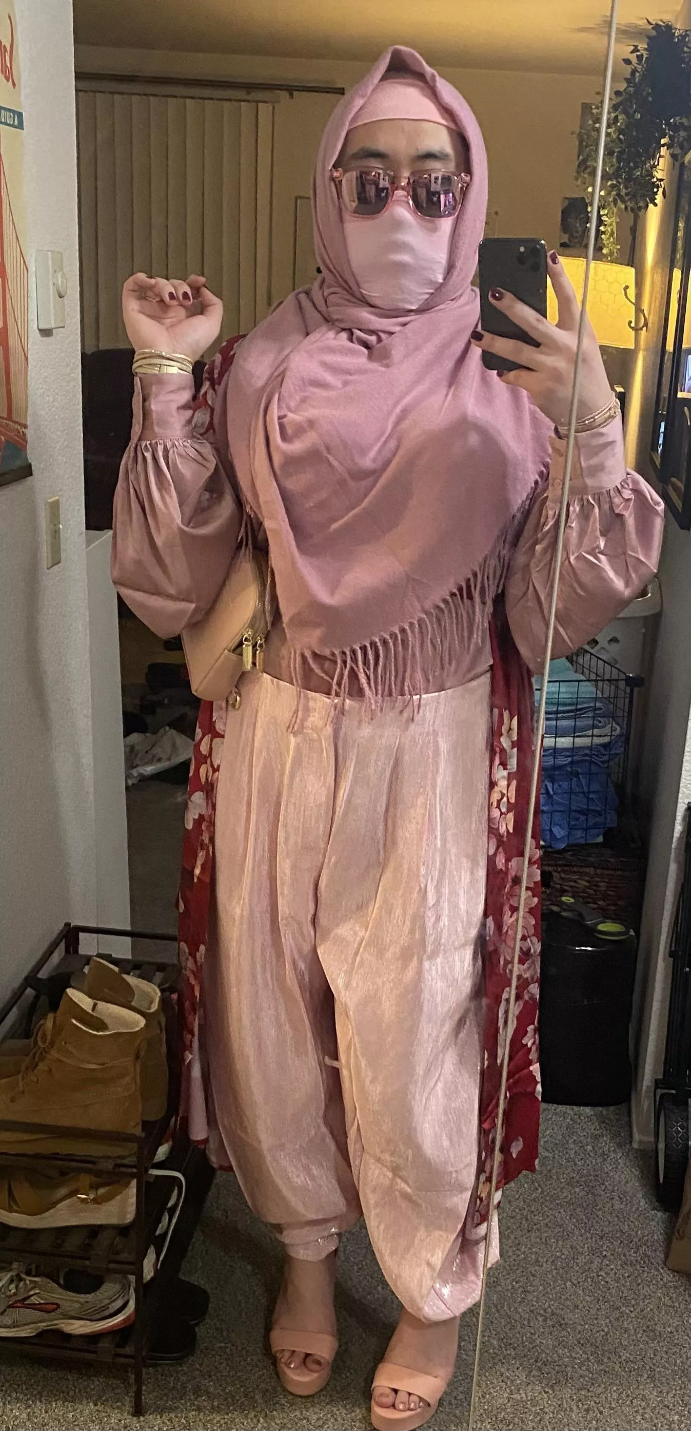 Forced into pink, gentle fabrics, jewelry, and a hijab… every last cell of my body emasculated beyond all hope of recovery…