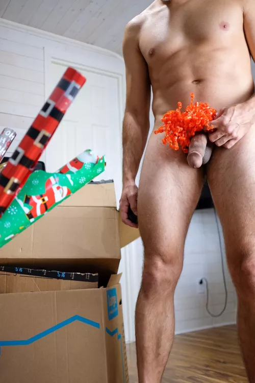 forgot to give you this present 😏