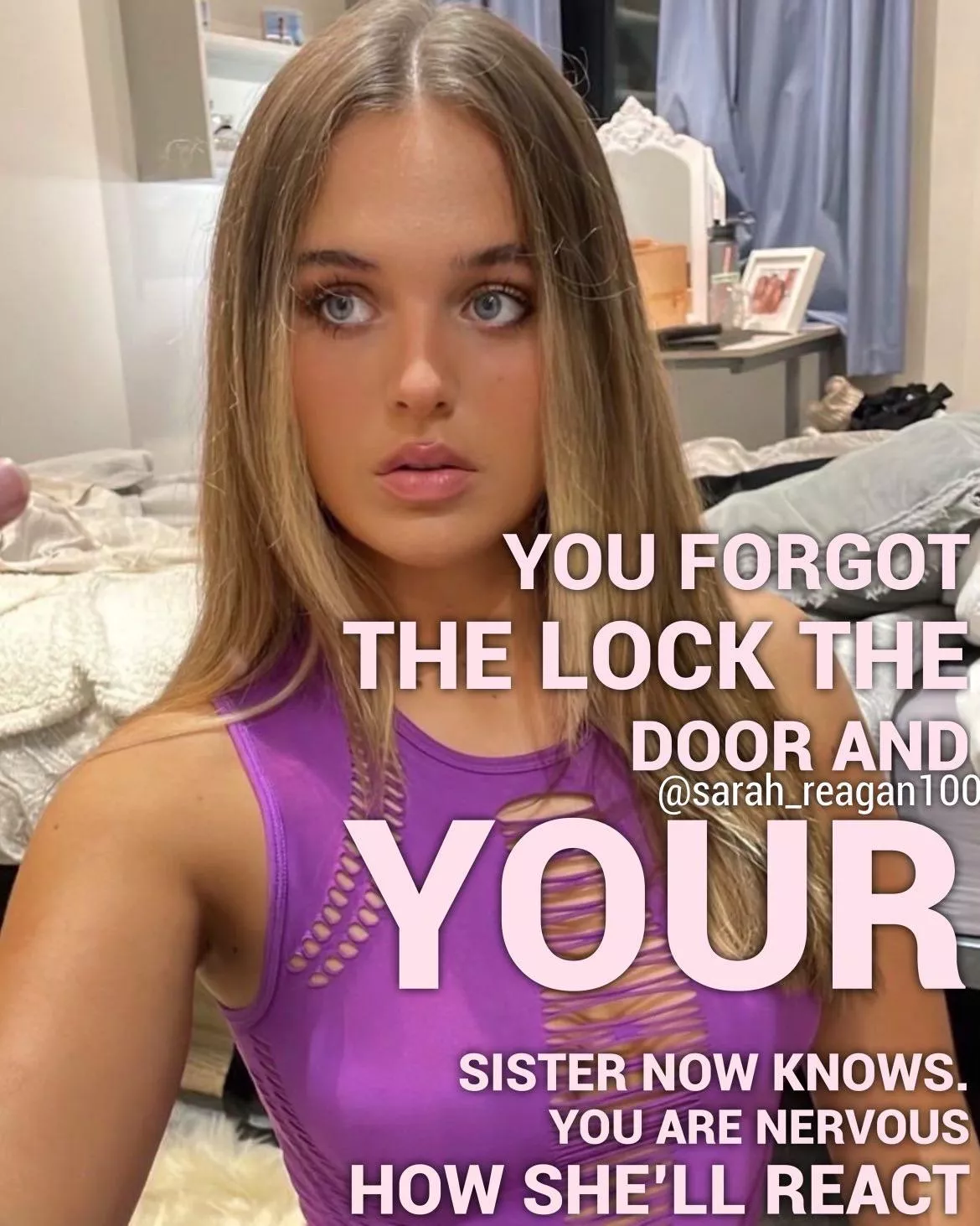 Forgot to lock the door