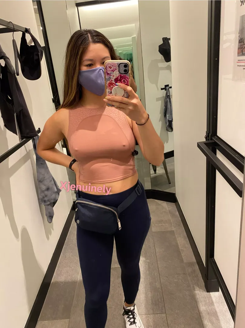 Forgot to wear a bra today