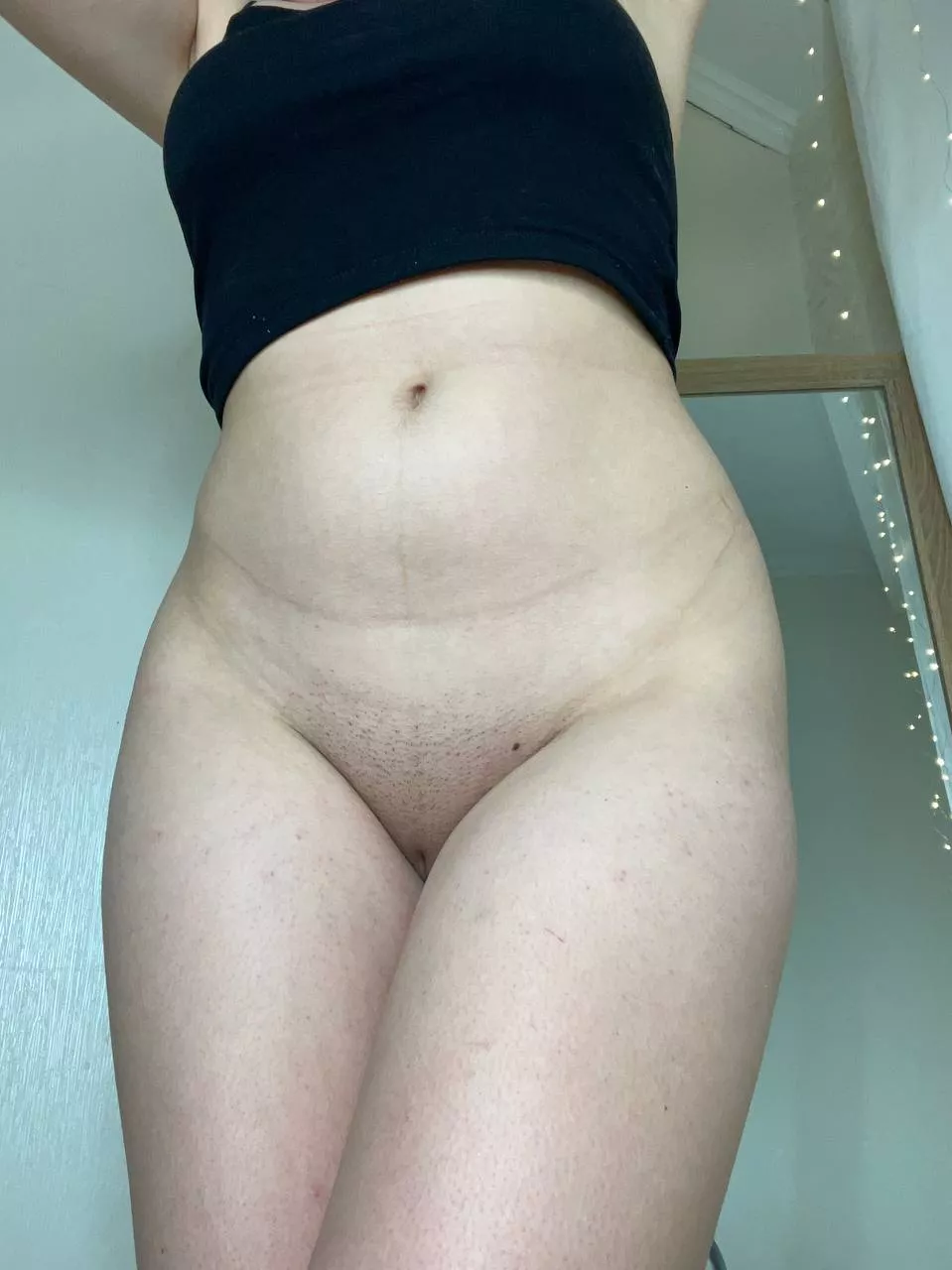 Forgot to wear panties