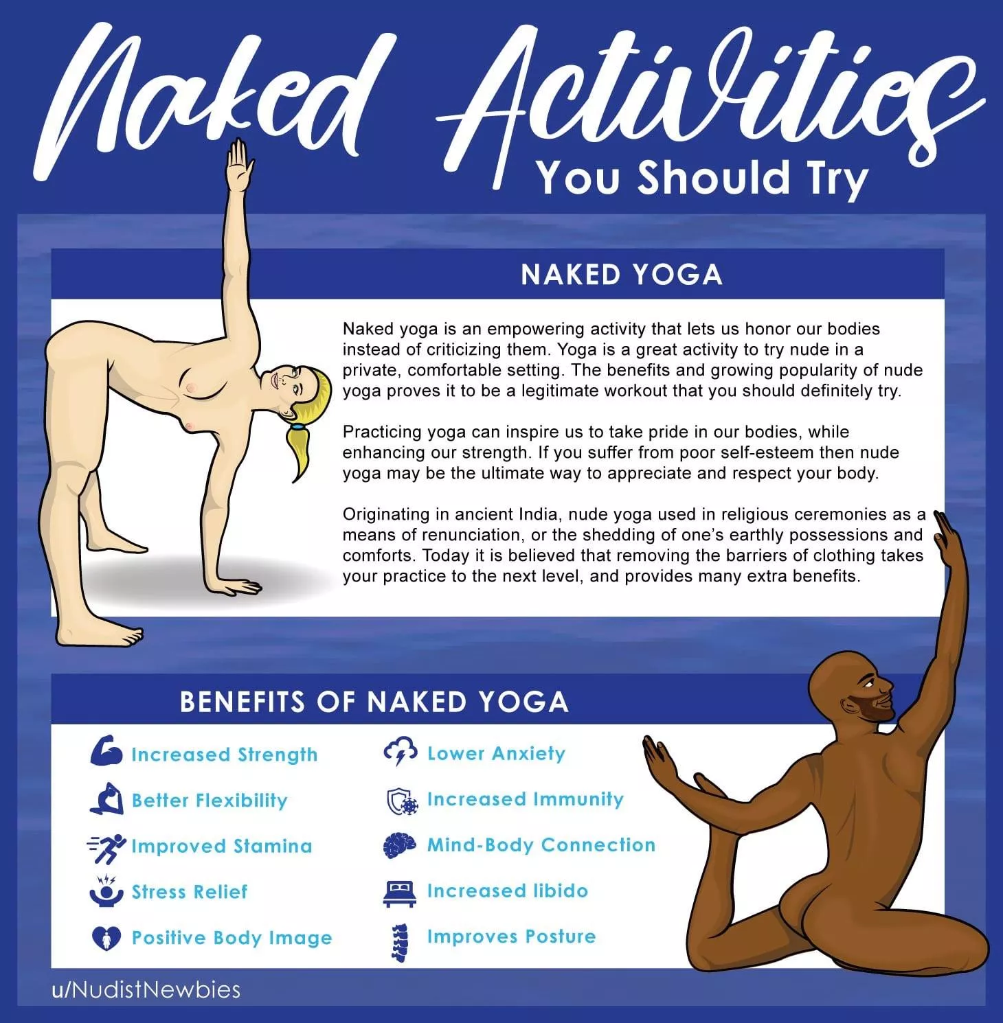 Found this from user nudist newbies. I love naked yoga too and wanted to share this