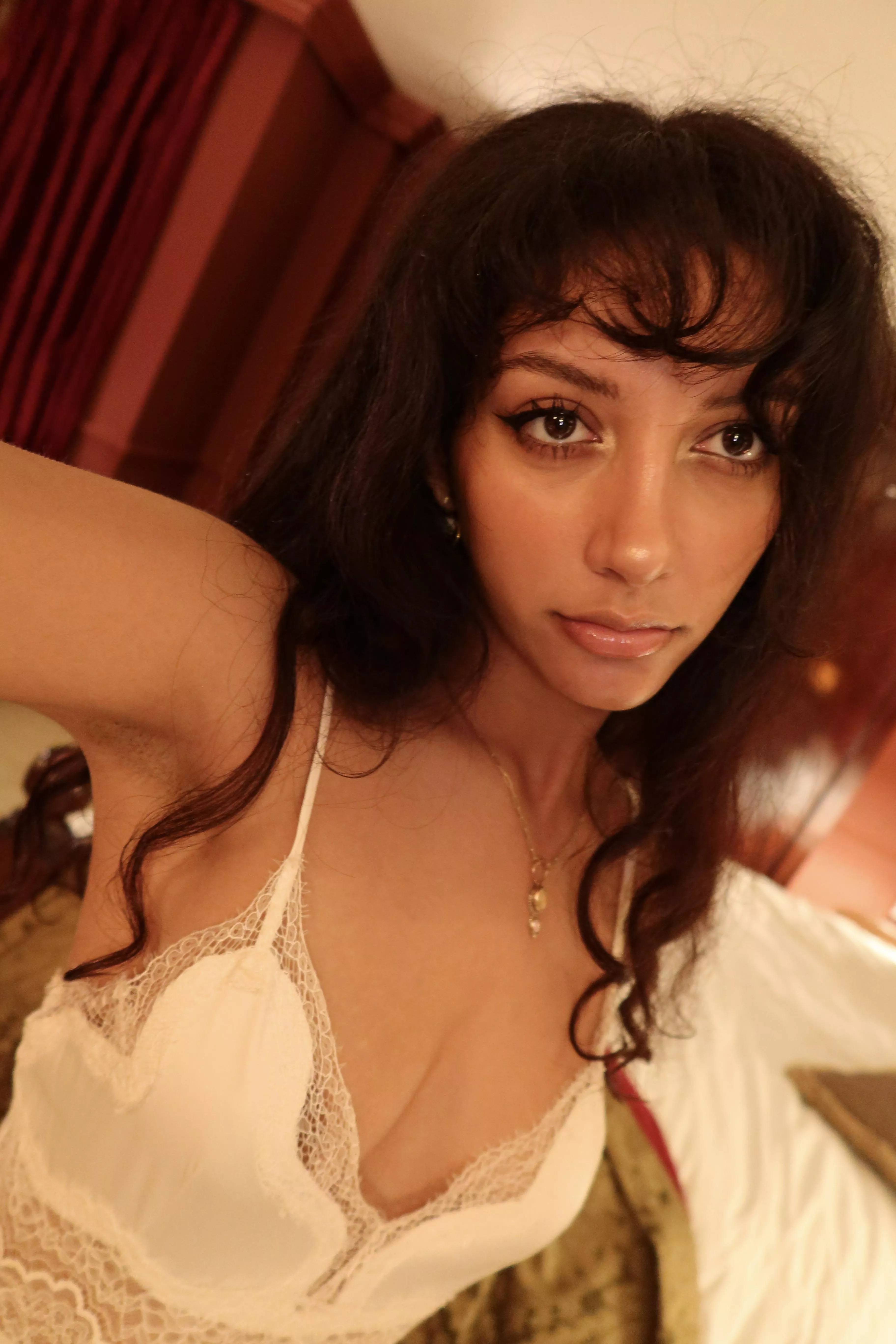 found this selfie on my camera! im indian and maori 