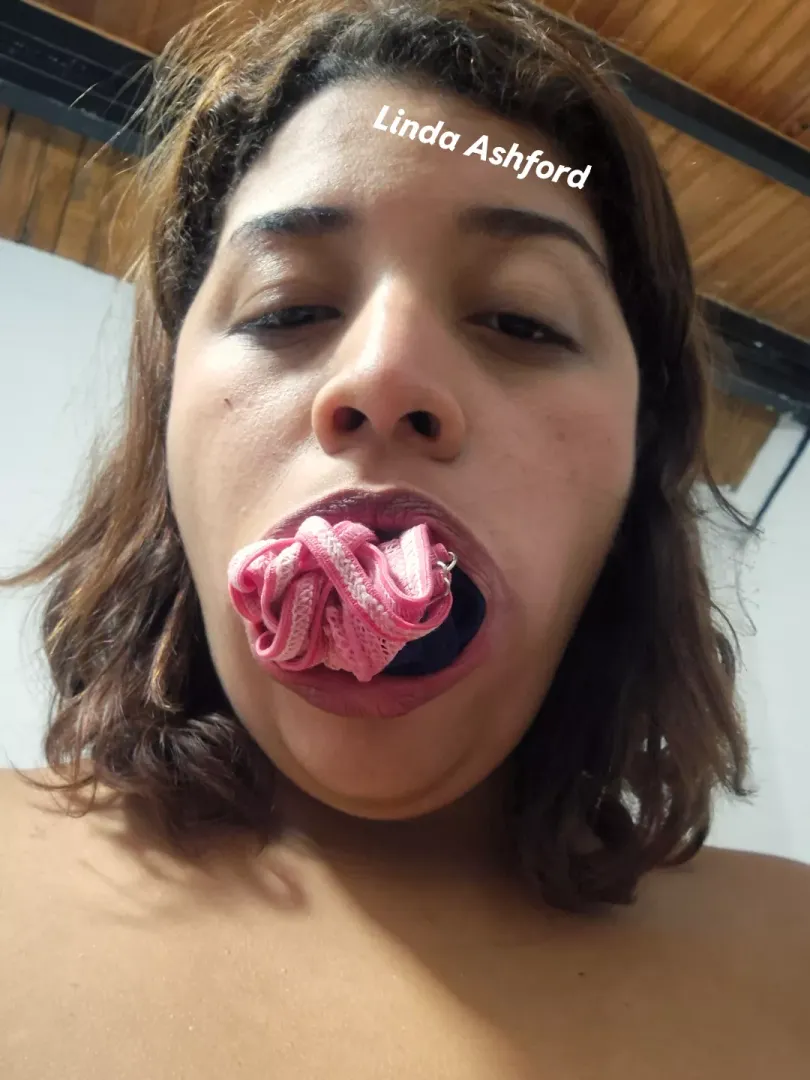 Four Panties In My Mouth, Got a Sore Throat For This 