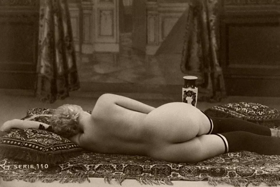French Studio nude 1914