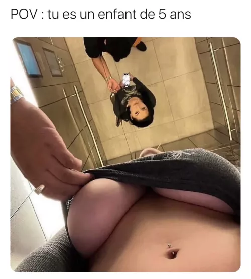 French underboob.