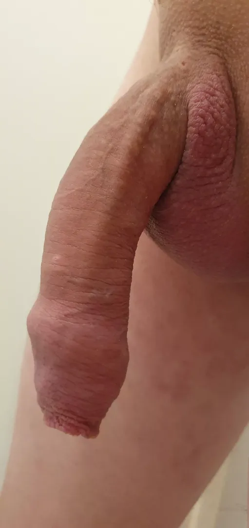 Fresh and shaved out of the shower