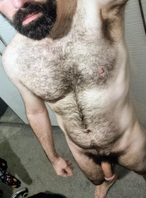 Fresh from the shower