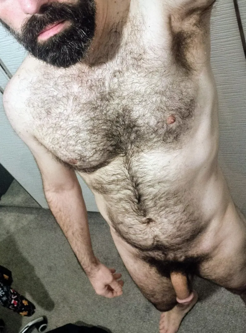 Fresh from the shower