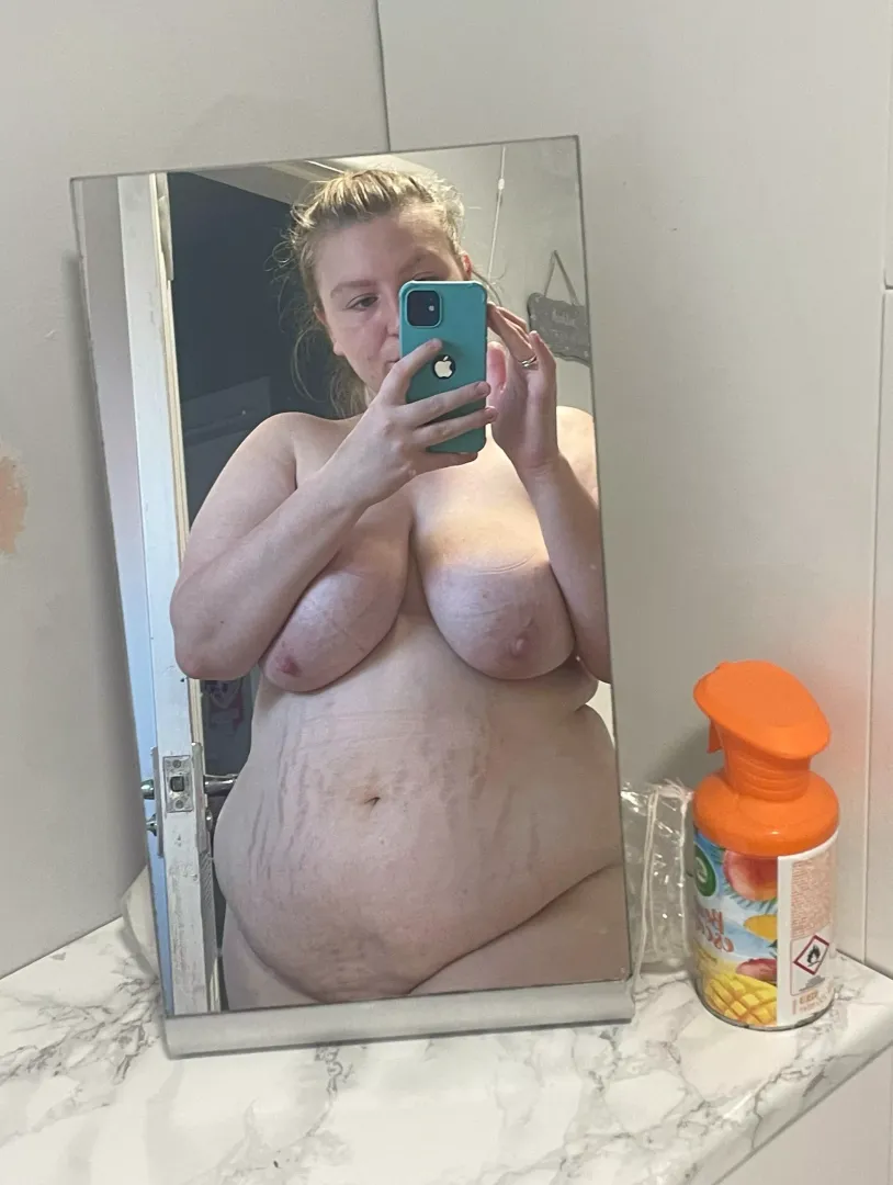 Fresh out of the shower