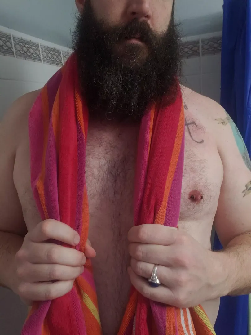 Fresh out of the shower