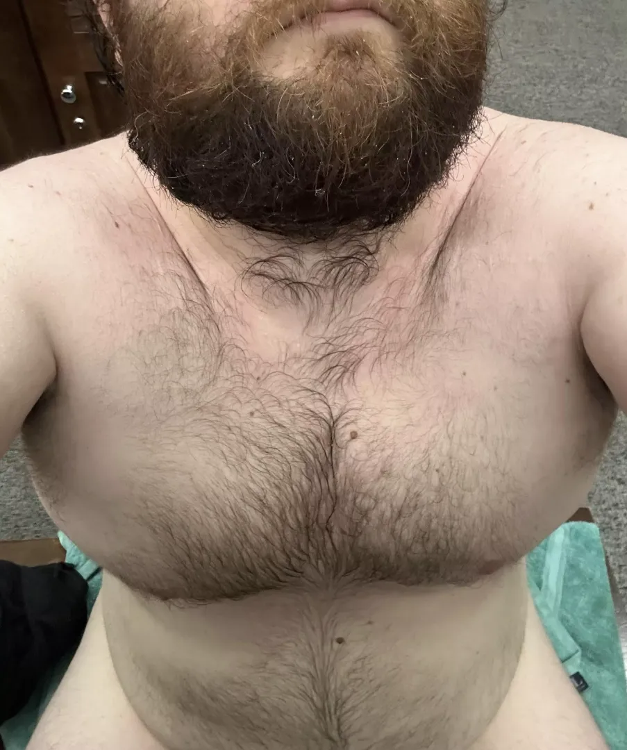 Fresh out of the shower after a 5am swim 🌊 