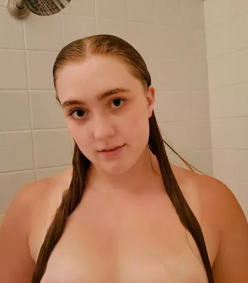Fresh out of the shower