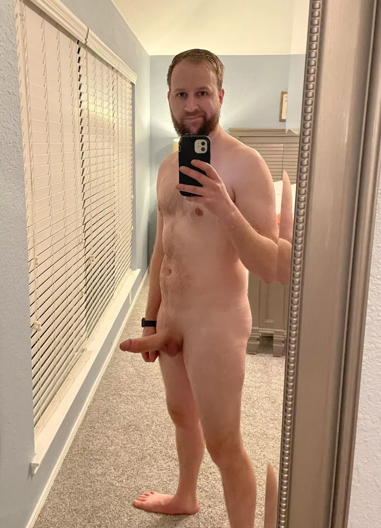 Fresh out the shower.