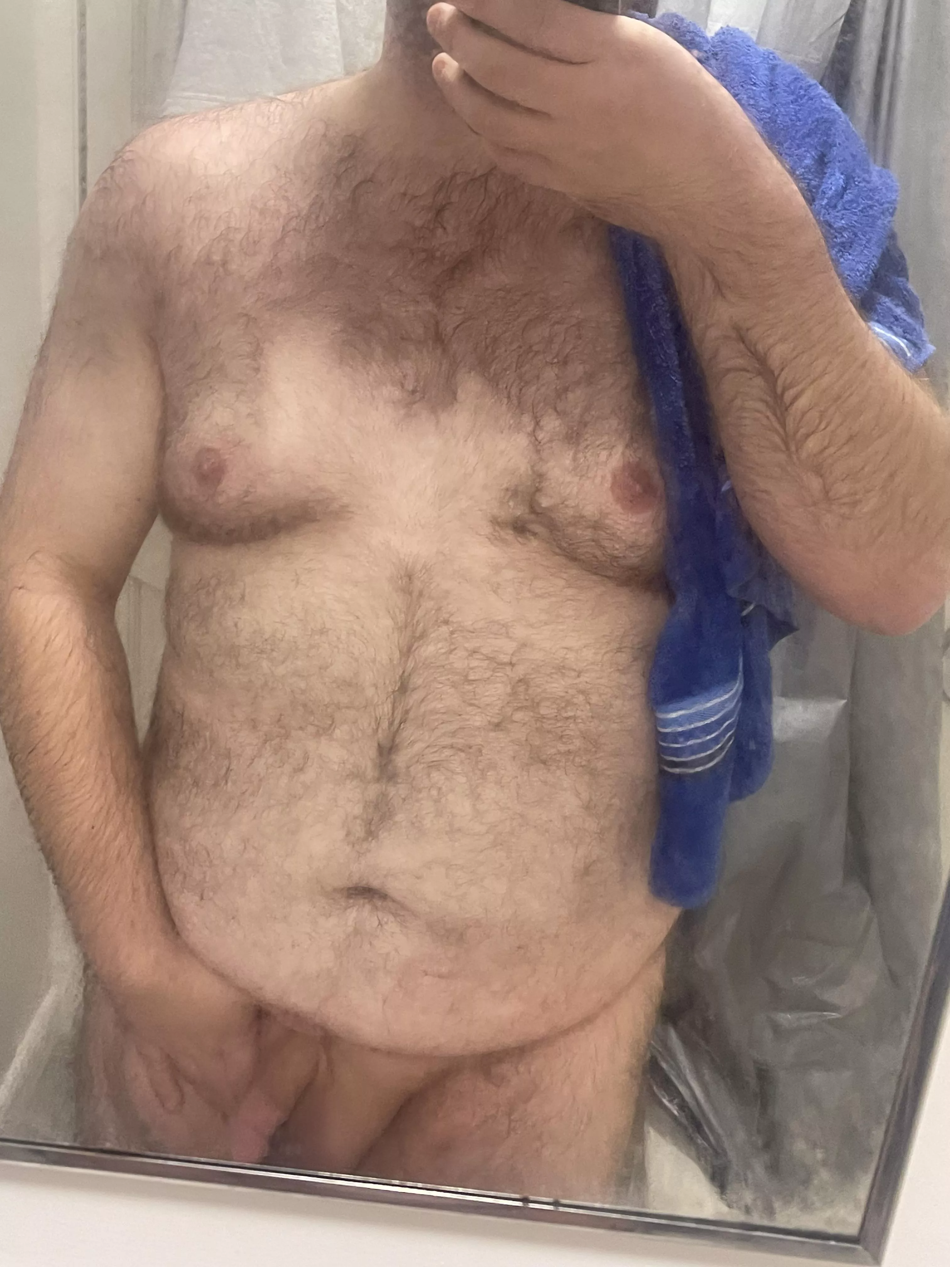 Fresh out the shower!