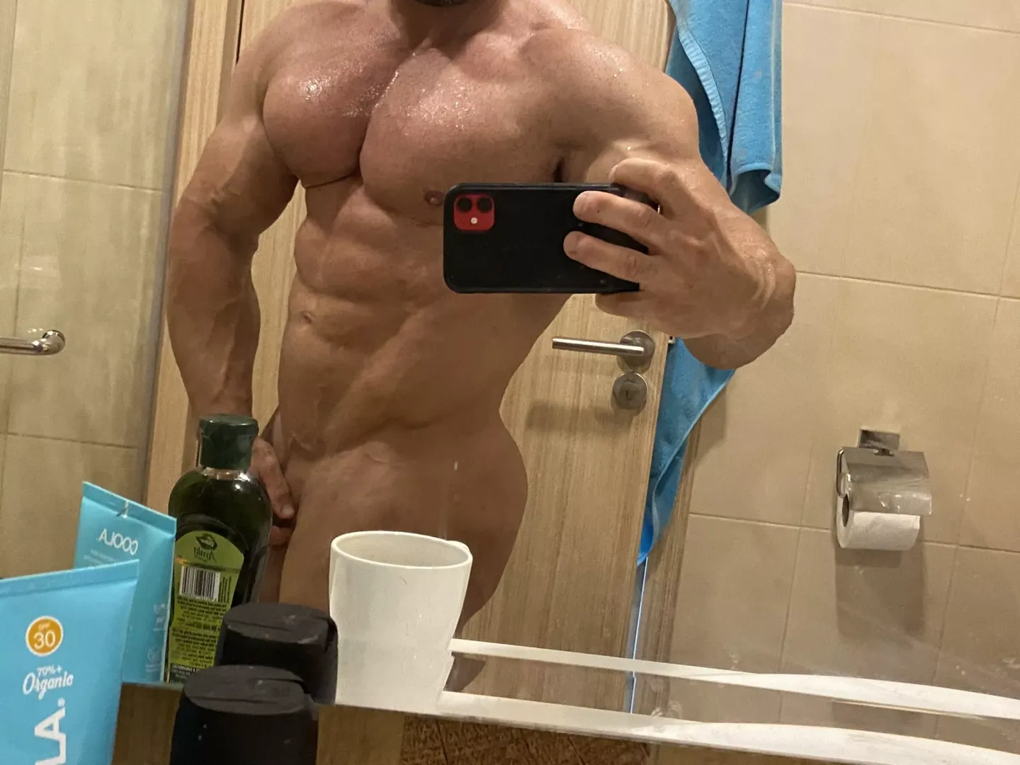 Fresh out the shower