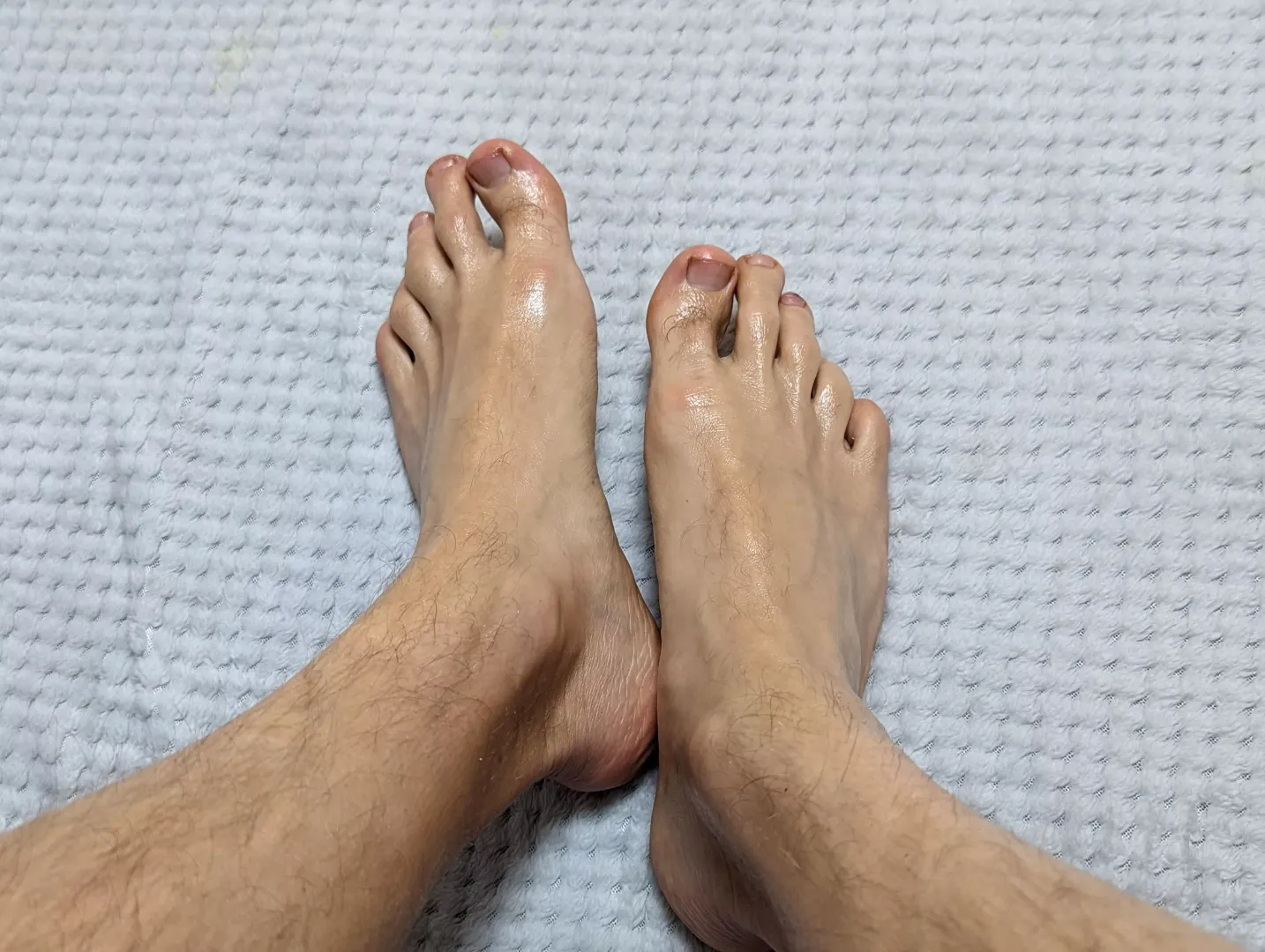 Freshly moisturised, who'd like to give them another coat?