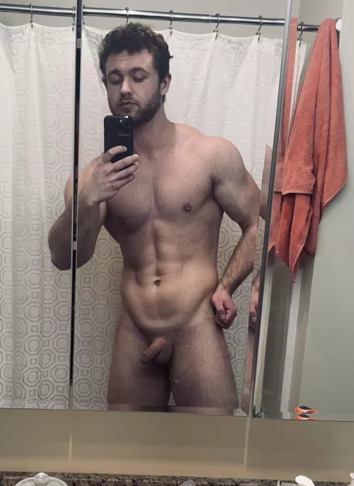 Freshly shaved