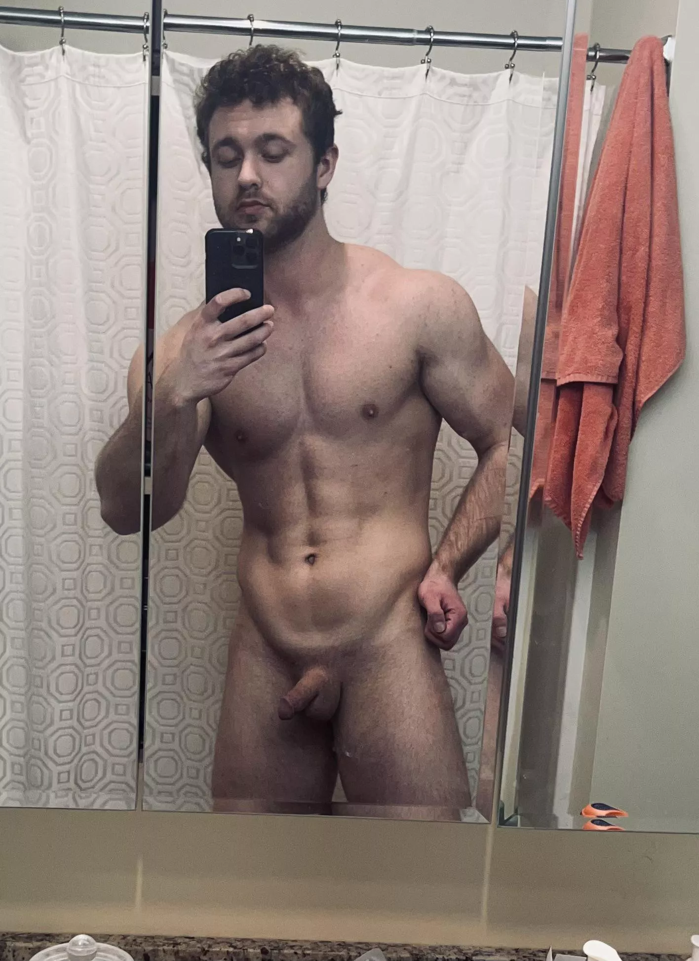 Freshly shaved