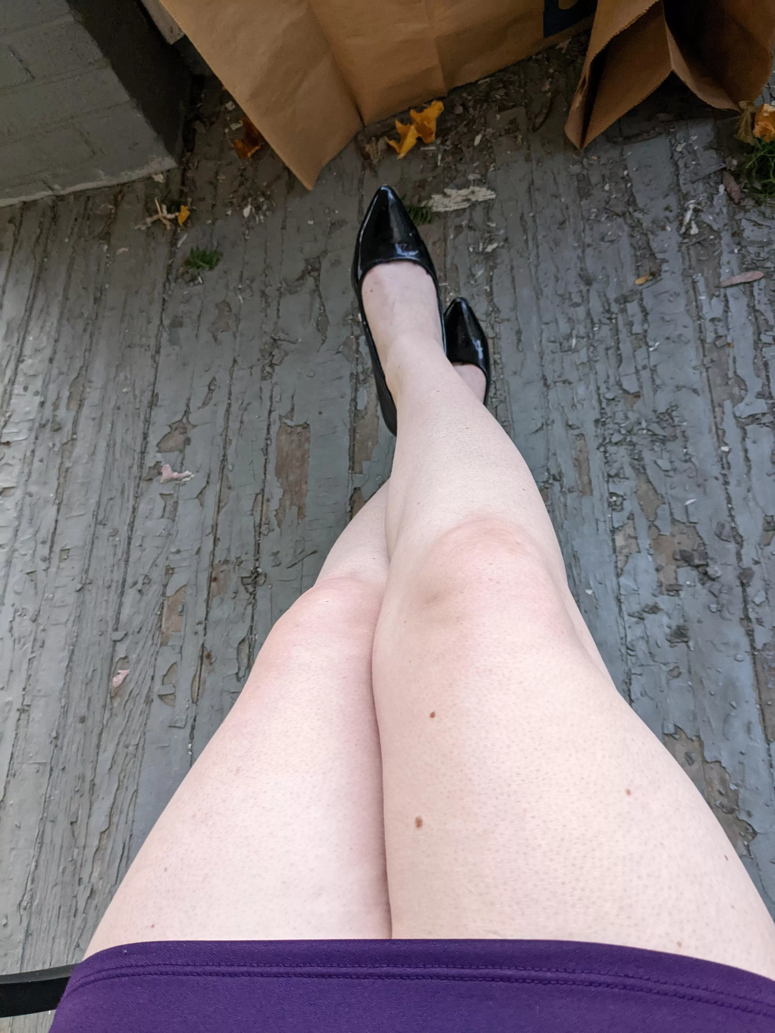 Freshly shaved