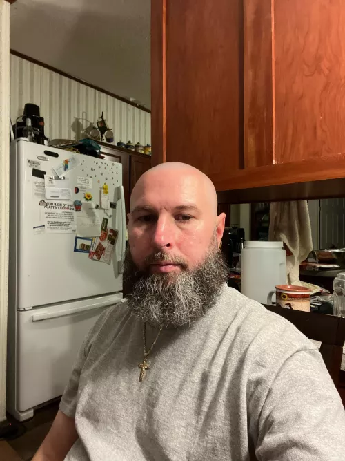 Freshly shaven