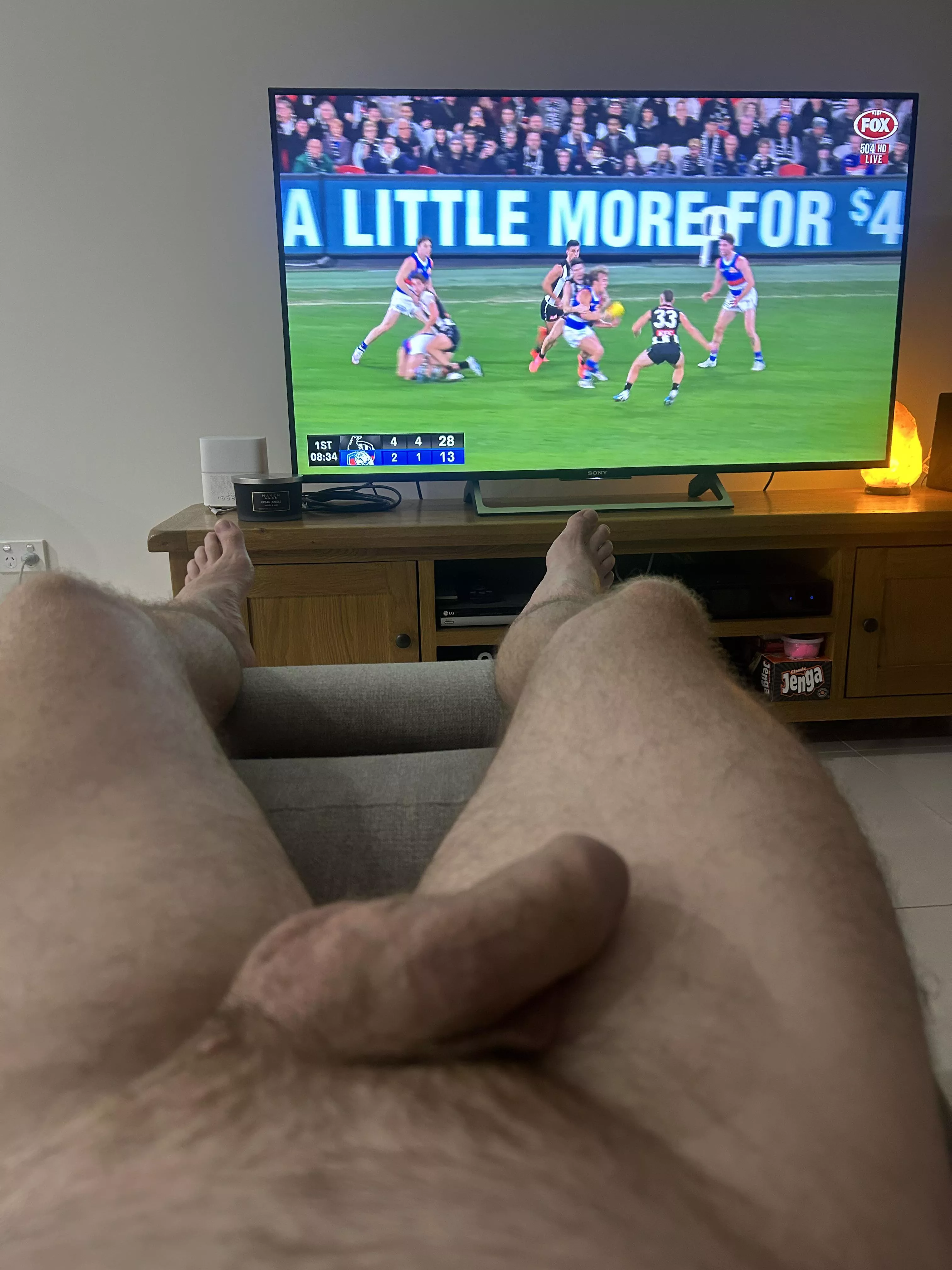 Friday night footy 🏉