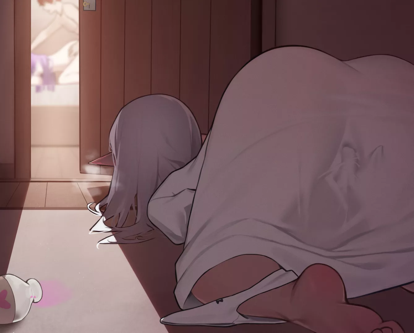 Frieren watching them fucking