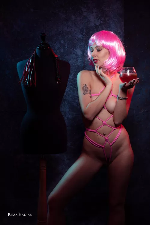From a very fun shoot with my friend! Love shibari