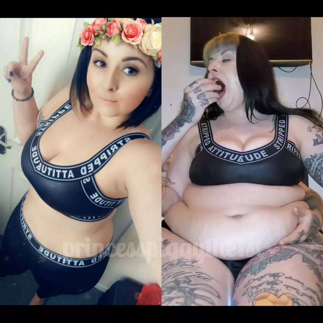 From gym bunny to out of control pig 🐖