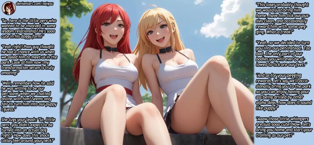 From human to pet: a lesdom story (Part1)