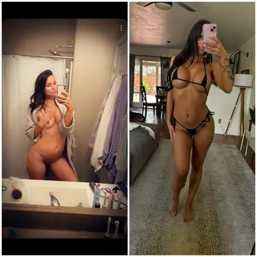 from insecure and skinny to queen 