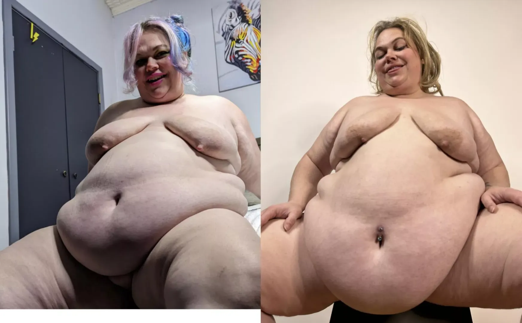 From when I thought I was really fat to now 
