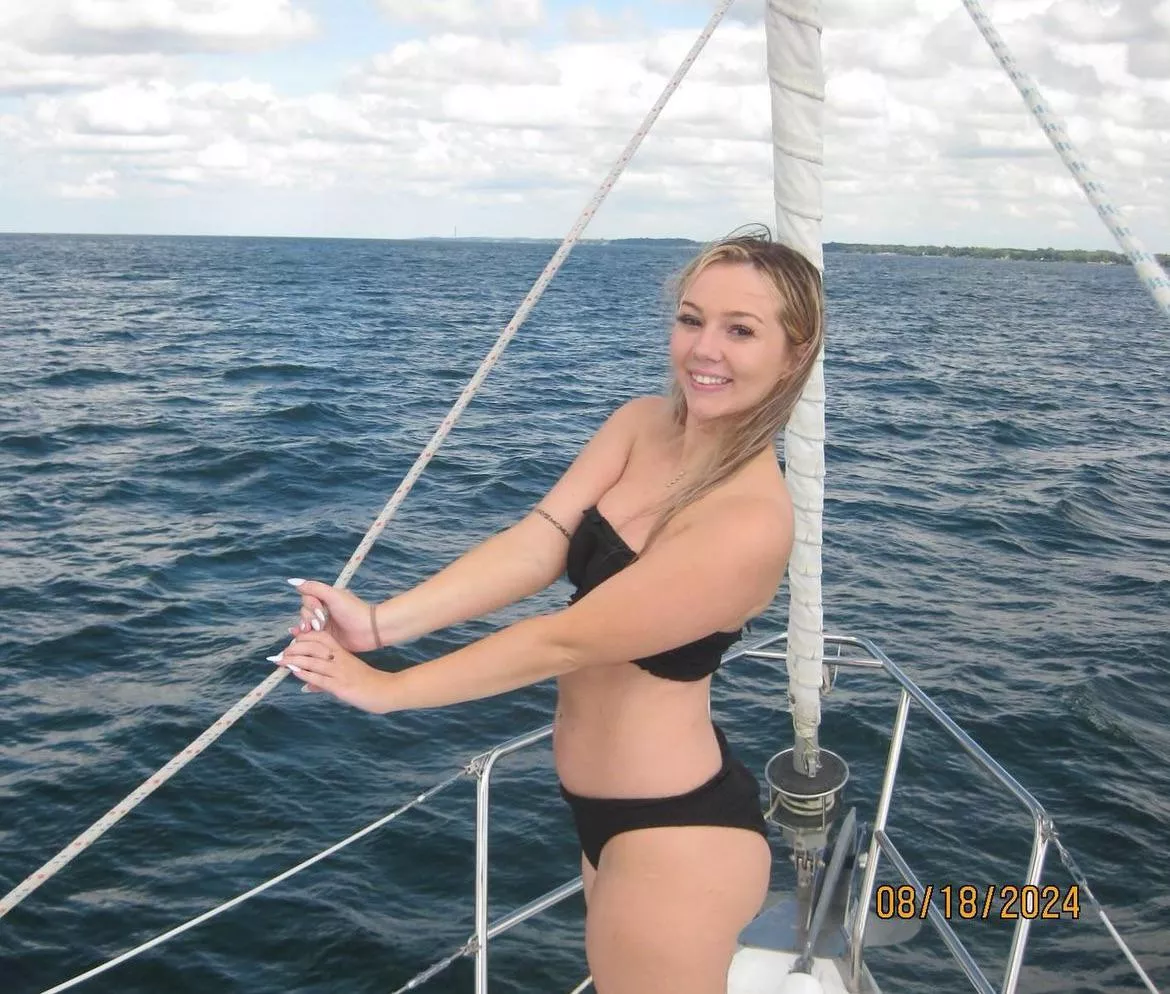 Front of the boat