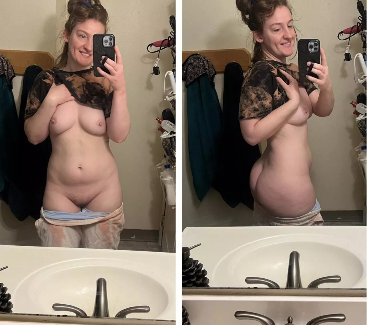 Front view vs side view