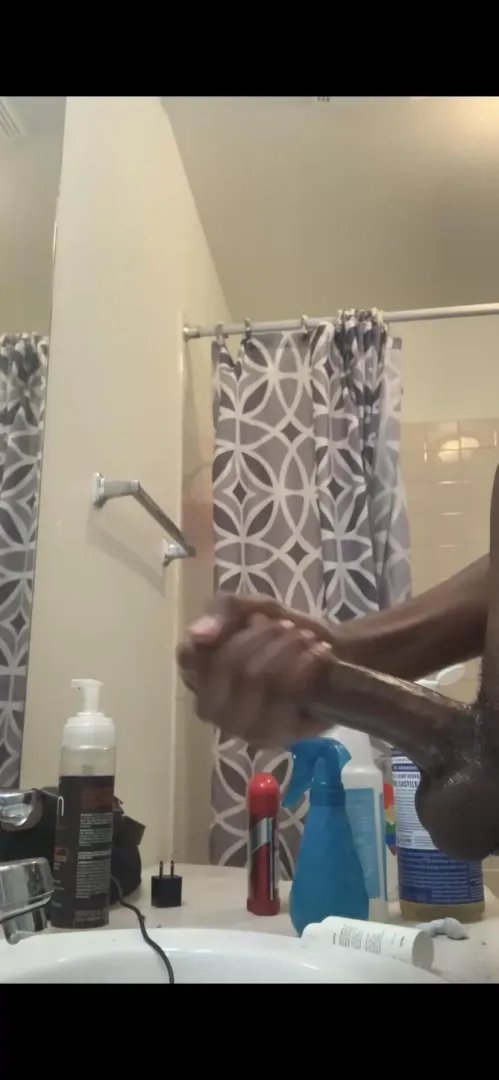 Fun in the bathroom