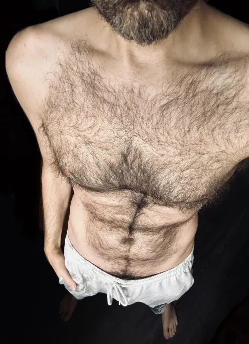 furry boobies & peekaboo bush