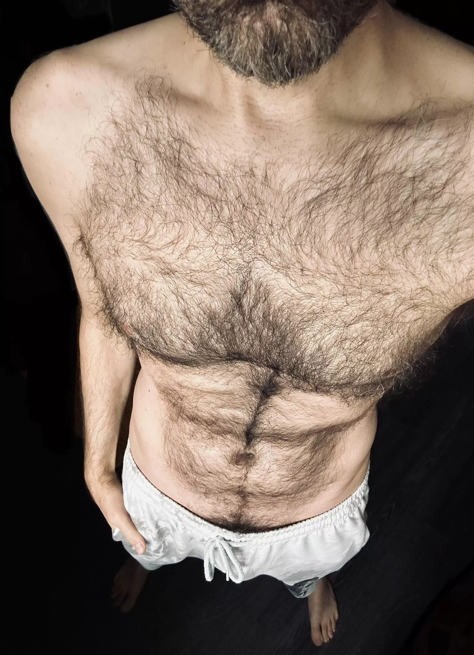 furry boobies & peekaboo bush